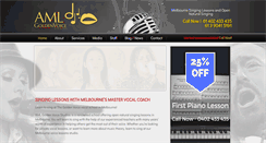 Desktop Screenshot of goldenvoicestudio.com.au